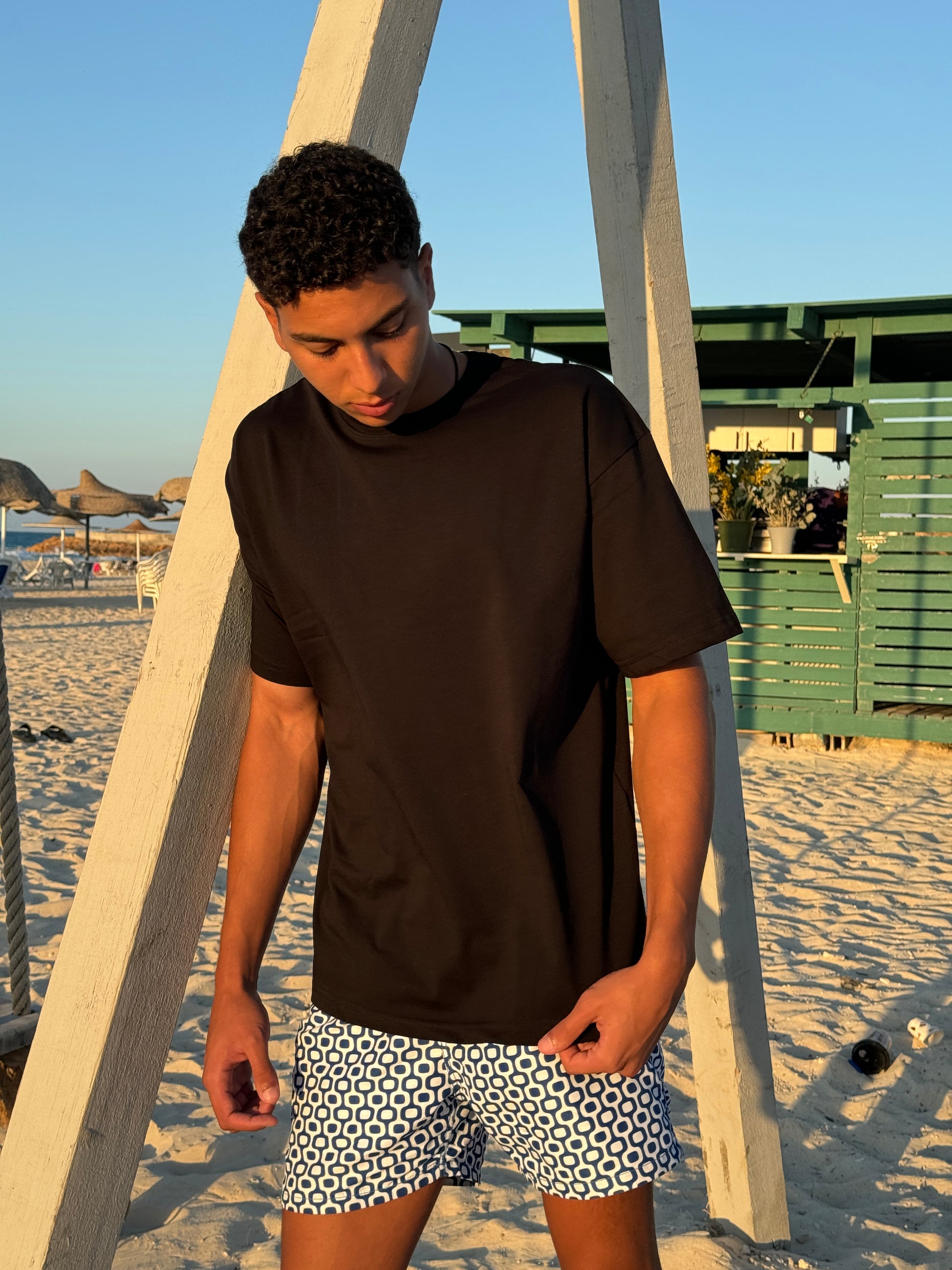 Basic Black Oversized T-Shirt