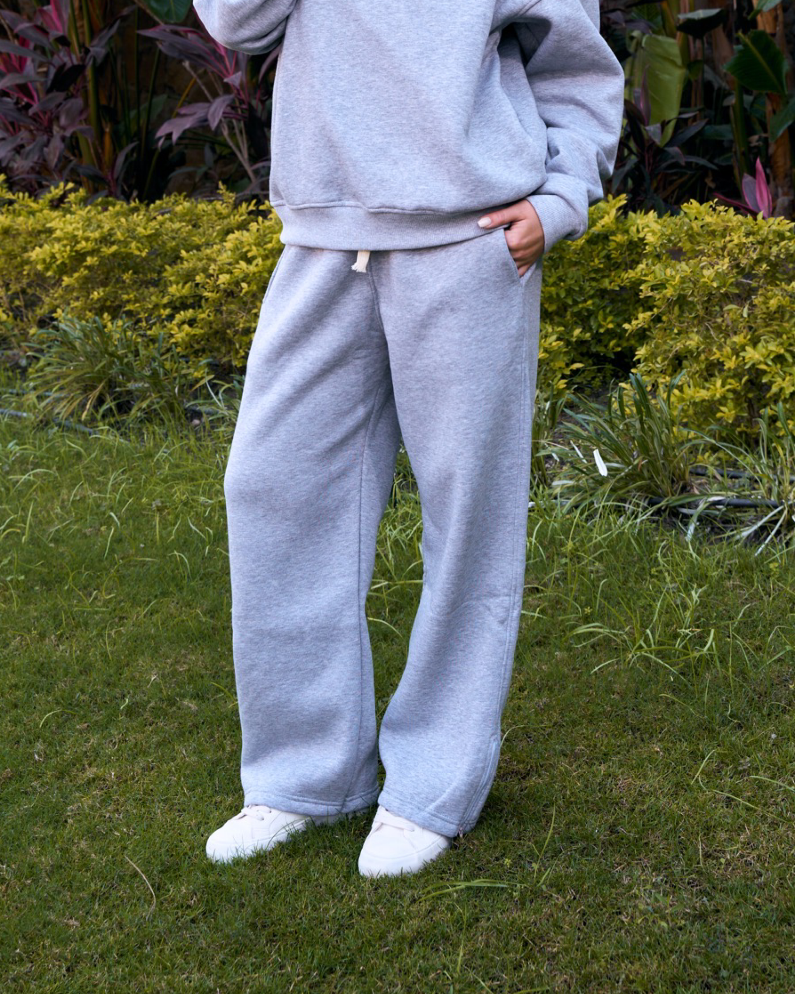 Adjustable SweatPants In Grey