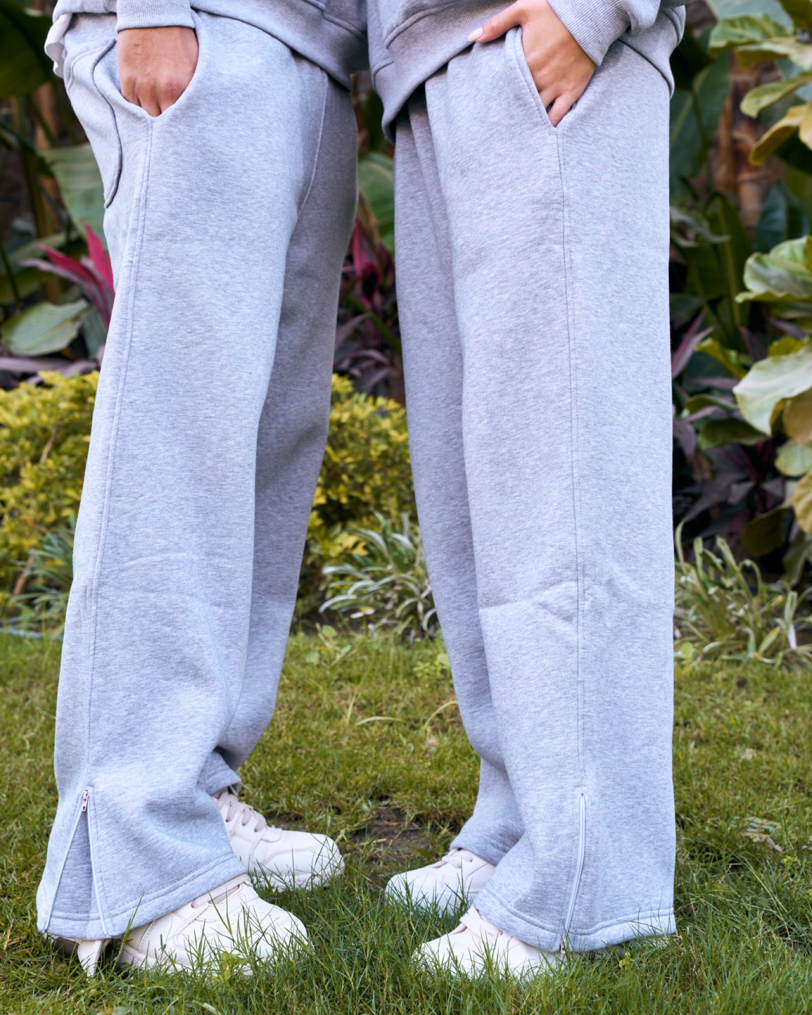 Adjustable SweatPants In Grey