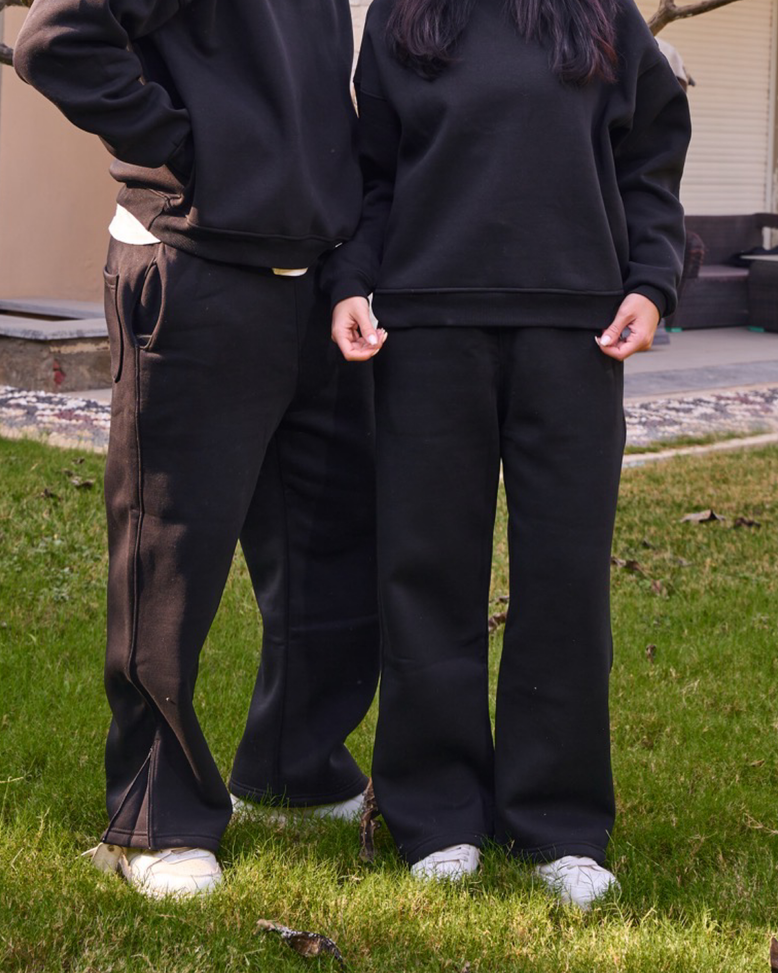 Adjustable SweatPants In Black